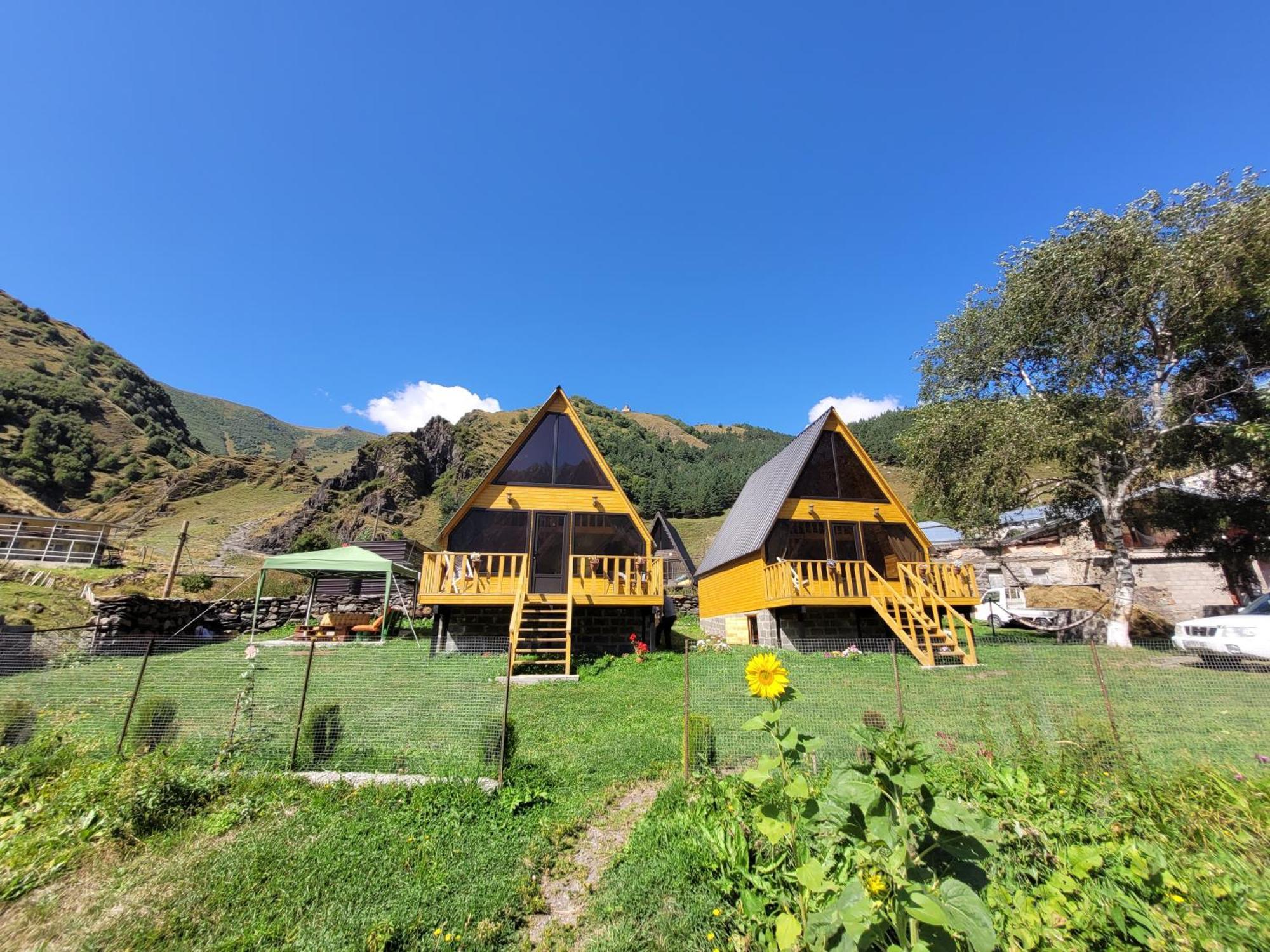Pine Chalet Kazbegi Eksteriør billede